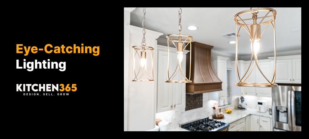 Eye Catching Lightning Design for Modern Kitchen