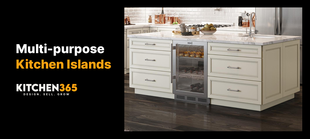 Multi Purpose Kitchen Island Design